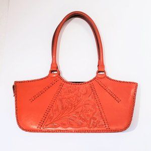 Alexis David Floral Cut & Stitching Design Bag